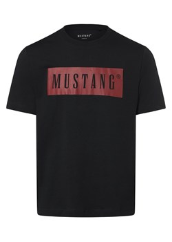 Mustang Koszulka męska - Austin Mężczyźni Dżersej granatowy nadruk ze sklepu vangraaf w kategorii T-shirty męskie - zdjęcie 169199837