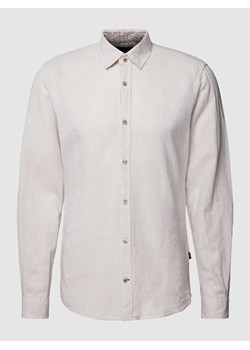 Koszula casualowa o kroju slim fit z kołnierzykiem typu kent model ‘Hanson’ ze sklepu Peek&Cloppenburg  w kategorii Koszule męskie - zdjęcie 169201576