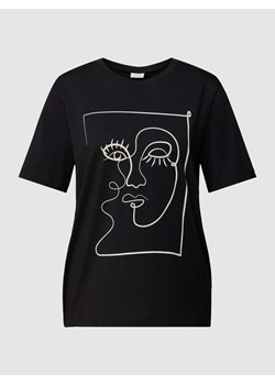 T-shirt z nadrukiem z motywem model ‘VISYBIL’ ze sklepu Peek&Cloppenburg  w kategorii Bluzki damskie - zdjęcie 169201709