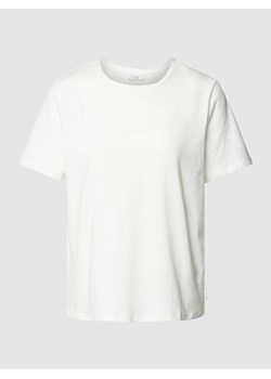 T-shirt z detalem z logo ze sklepu Peek&Cloppenburg  w kategorii Bluzki damskie - zdjęcie 169201745