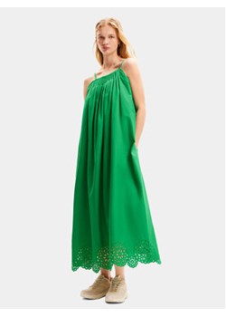 Desigual Sukienka letnia Porland 24SWVW21 Zielony Loose Fit ze sklepu MODIVO w kategorii Sukienki - zdjęcie 169204339