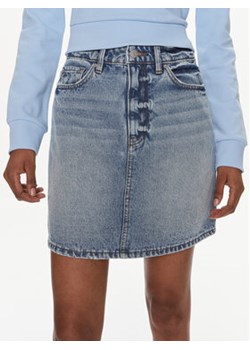 Armani Exchange Spódnica jeansowa 3DYN60 Y14BZ 1500 Niebieski Slim Fit ze sklepu MODIVO w kategorii Spódnice - zdjęcie 169204428