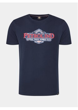 Petrol Industries T-Shirt M-1040-TSR602 Granatowy Regular Fit ze sklepu MODIVO w kategorii T-shirty męskie - zdjęcie 169204787