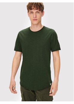 Only & Sons T-Shirt Benne 22017822 Zielony Regular Fit ze sklepu MODIVO w kategorii T-shirty męskie - zdjęcie 169204827