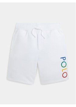 Polo Ralph Lauren Szorty sportowe 322936096001 Biały Regular Fit ze sklepu MODIVO w kategorii Spodenki chłopięce - zdjęcie 169205075