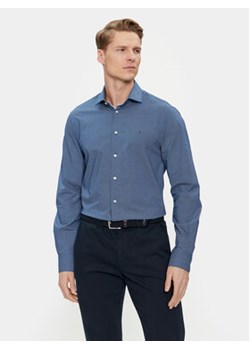 Tommy Hilfiger Koszula MW0MW34629 Niebieski Slim Fit ze sklepu MODIVO w kategorii Koszule męskie - zdjęcie 169205095