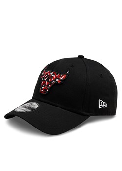 Czapka z daszkiem New Era Seasonal Infill Chicago Bulls 60424761 Czarny ze sklepu eobuwie.pl w kategorii Czapki z daszkiem męskie - zdjęcie 169208196