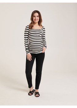Sinsay - Jeansy slim high waist MAMA - czarny ze sklepu Sinsay w kategorii Spodnie ciążowe - zdjęcie 169212086