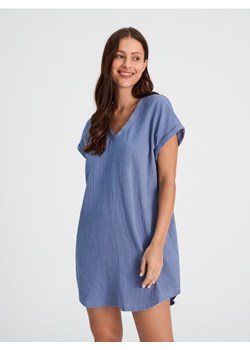 Sinsay - Koszula nocna - niebieski ze sklepu Sinsay w kategorii Koszule nocne - zdjęcie 169212106