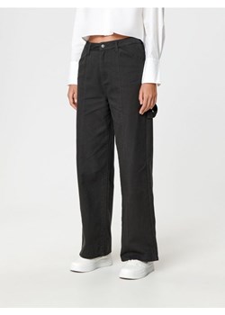 Sinsay - Spodnie wide leg high waist - szary ze sklepu Sinsay w kategorii Spodnie damskie - zdjęcie 169212145