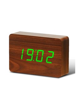 Gingko Design zegar stołowy Brick Click Clock ze sklepu ANSWEAR.com w kategorii Zegary - zdjęcie 169213245