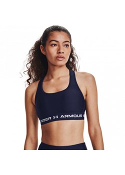 Biustonosz sportowy UNDER ARMOUR UA CROSSBACK MID BRA - granatowy ze sklepu Sportstylestory.com w kategorii Biustonosze - zdjęcie 169216409
