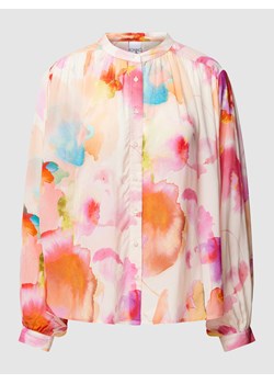 Bluzka z wiskozy z kwiatowym wzorem model ‘Bjoerkton’ ze sklepu Peek&Cloppenburg  w kategorii Bluzki damskie - zdjęcie 169216577