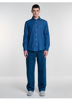 Koszula męska jeansowa niebieska Jansori 300 ze sklepu Big Star w kategorii Koszule męskie - zdjęcie 169217189