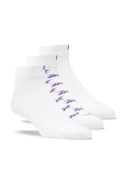 Reebok Skarpety Niskie Unisex Classics Ankle Socks 3 Pairs GD1030 Biały ze sklepu MODIVO w kategorii Skarpetki damskie - zdjęcie 169219405