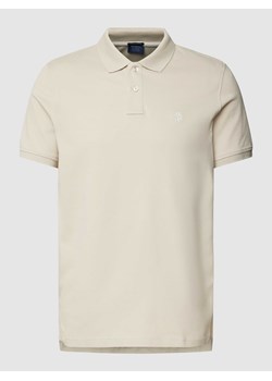 Koszulka polo z wyhaftowanym logo ze sklepu Peek&Cloppenburg  w kategorii T-shirty męskie - zdjęcie 169221236