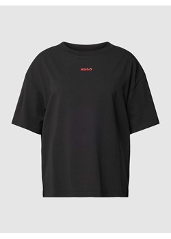 T-shirt z nadrukiem z logo ze sklepu Peek&Cloppenburg  w kategorii Bluzki damskie - zdjęcie 169221358