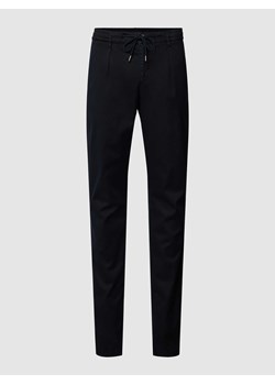 Spodnie o kroju regular fit z mieszanki lyocellu ze sklepu Peek&Cloppenburg  w kategorii Spodnie męskie - zdjęcie 169221529