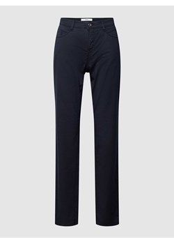 Spodnie w jednolitym kolorze model ‘CAROLA’ ze sklepu Peek&Cloppenburg  w kategorii Spodnie damskie - zdjęcie 169221549