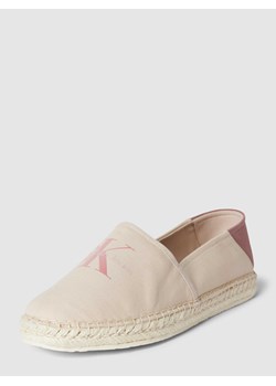 Espadryle z nadrukiem z logo ze sklepu Peek&Cloppenburg  w kategorii Espadryle damskie - zdjęcie 169221989