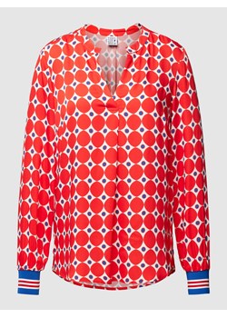 Bluzka z wiskozy ze wzorem na całej powierzchni ze sklepu Peek&Cloppenburg  w kategorii Bluzki damskie - zdjęcie 169222046