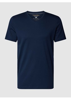 T-shirt z dekoltem w serek ze sklepu Peek&Cloppenburg  w kategorii T-shirty męskie - zdjęcie 169222207