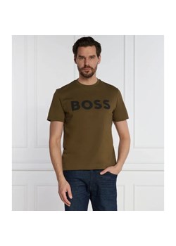 BOSS ORANGE T-shirt Thinking 1 | Regular Fit ze sklepu Gomez Fashion Store w kategorii T-shirty męskie - zdjęcie 169225849