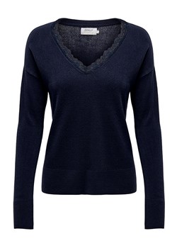 ONLY Sweter w kolorze granatowym ze sklepu Limango Polska w kategorii Swetry damskie - zdjęcie 169226358
