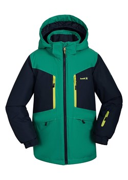 Kamik Kurtka narciarska &quot;Max&quot; w kolorze granatowo-zielonym ze sklepu Limango Polska w kategorii Kurtki chłopięce - zdjęcie 169226497