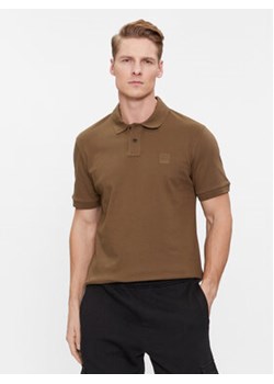 Boss Polo Passenger 50507803 Zielony Slim Fit ze sklepu MODIVO w kategorii T-shirty męskie - zdjęcie 169230516