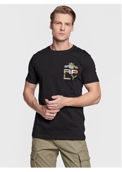Replay T-Shirt M6489.000.23062 Czarny Regular Fit ze sklepu MODIVO w kategorii T-shirty męskie - zdjęcie 169231079