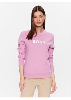 Boss Bluza 50468357 Różowy Regular Fit ze sklepu MODIVO w kategorii Bluzy damskie - zdjęcie 169231747
