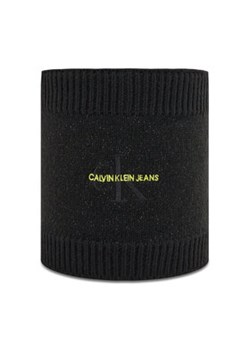 Calvin Klein Jeans Komin Knitted Reflective Snood K50K507192 Czarny ze sklepu MODIVO w kategorii Szaliki i chusty damskie - zdjęcie 169232026