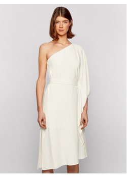 Boss Sukienka koktajlowa Difanum 50442881 Biały Regular Fit ze sklepu MODIVO w kategorii Sukienki - zdjęcie 169232478