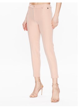 Maryley Chinosy 23EB52Z/M08 Beżowy Slim Fit ze sklepu MODIVO w kategorii Spodnie damskie - zdjęcie 169232559