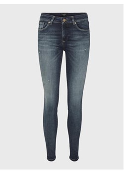 Vero Moda Curve Jeansy Lux 10281184 Granatowy Slim Fit ze sklepu MODIVO w kategorii Jeansy damskie - zdjęcie 169232815