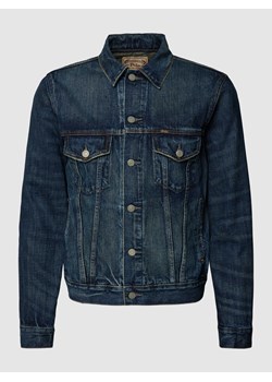 Kurtka jeansowa z kołnierzykiem typu kent ze sklepu Peek&Cloppenburg  w kategorii Kurtki męskie - zdjęcie 169237607