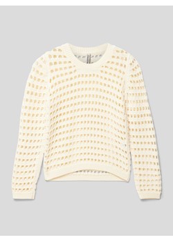 Sweter z dzianiny z czystej bawełny ze sklepu Peek&Cloppenburg  w kategorii Swetry dziewczęce - zdjęcie 169237657