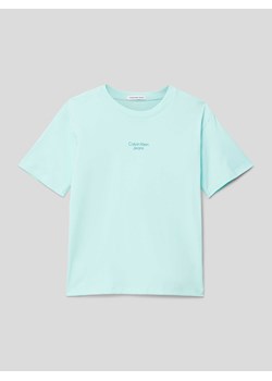 T-shirt z nadrukiem z logo model ‘SERENITY’ ze sklepu Peek&Cloppenburg  w kategorii T-shirty chłopięce - zdjęcie 169239047