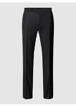 Spodnie materiałowe o kroju slim fit w kant model ‘Bask’ ze sklepu Peek&Cloppenburg  w kategorii Spodnie męskie - zdjęcie 169239088