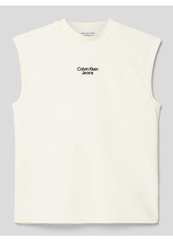 Top z detalem z logo model ‘OTTOMAN’ ze sklepu Peek&Cloppenburg  w kategorii Bluzki dziewczęce - zdjęcie 169239378
