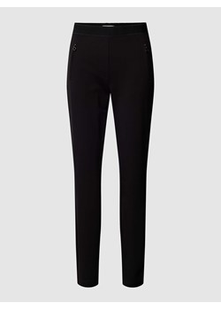Spodnie materiałowe o kroju Skinny Fit z dodatkiem streczu ze sklepu Peek&Cloppenburg  w kategorii Spodnie damskie - zdjęcie 169239389
