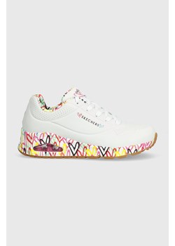 Skechers sneakersy SKECHERS X JGOLDCROWN kolor biały ze sklepu ANSWEAR.com w kategorii Buty sportowe damskie - zdjęcie 169243176