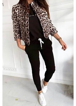 Spodnie SELEANA BLACK ze sklepu Ivet Shop w kategorii Spodnie damskie - zdjęcie 169244888