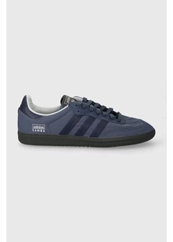 adidas Originals sneakersy Samba OG kolor niebieski IG6169 ze sklepu PRM w kategorii Buty sportowe męskie - zdjęcie 169246845