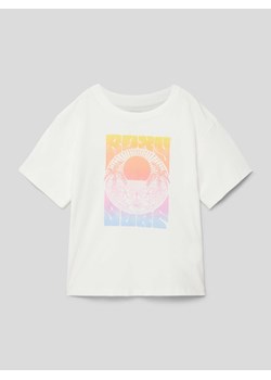 T-shirt z nadrukiem z motywem i logo model ‘GONE TO CALIFORNIA’ ze sklepu Peek&Cloppenburg  w kategorii Bluzki dziewczęce - zdjęcie 169247069