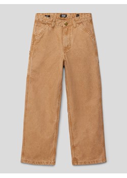 Chinosy z ozdobnymi szwami model ‘ALEX’ ze sklepu Peek&Cloppenburg  w kategorii Spodnie chłopięce - zdjęcie 169247108