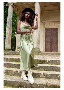 fobya Sukienka w kolorze zielony ze sklepu Limango Polska w kategorii Sukienki - zdjęcie 169248497