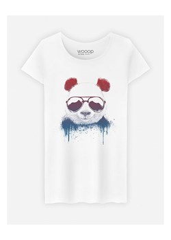 WOOOP Koszulka &quot;Stay Cool&quot; w kolorze białym ze sklepu Limango Polska w kategorii Bluzki damskie - zdjęcie 169248585