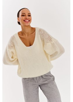 Sweter Ivory Echo ONE SIZE ze sklepu NAOKO w kategorii Swetry damskie - zdjęcie 169253326